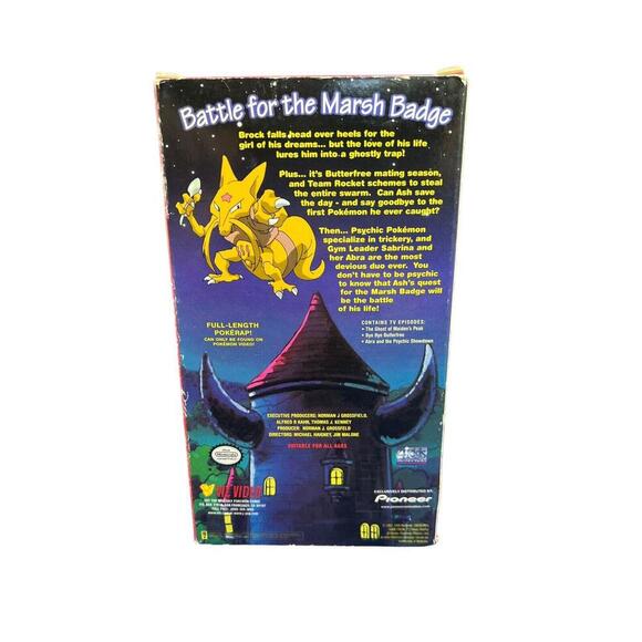 Pokemon Psychic Surprise VHS 1999) Vol. 7 Nintendo Vintage Pioneer Video - Picture 3 of 8